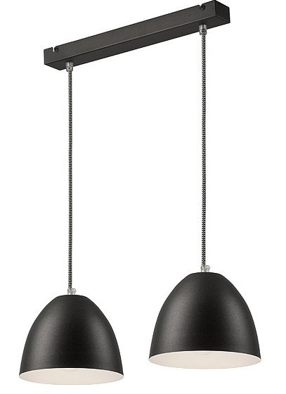 LIVIA lampa wisząca 2-punktowa listwa grafit LIVIA lampa wisząca 2-punktowa listwa grafit