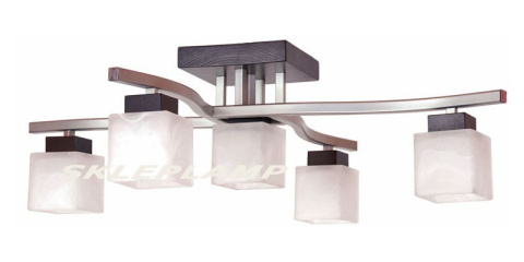 DANA lampa sufitowa 5-punktowa satyna wenge DANA lampa sufitowa 5-punktowa satyna wenge
