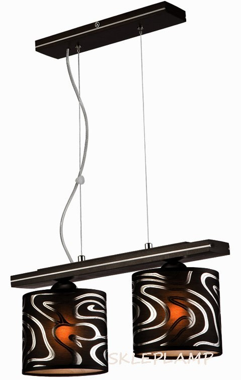 SOFIA lampa wisząca 2-punktowa wenge SOFIA lampa wisząca 2-punktowa wenge