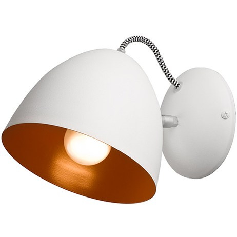 LIVIA kinkiet 1-punktowy biały - orange LIVIA kinkiet 1-punktowy biały - orange