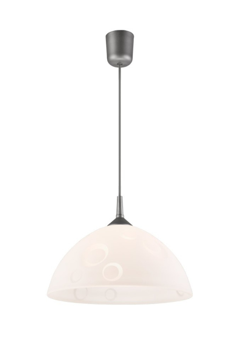KOŁA lampa wisząca 1-punktowa biała KOŁA lampa wisząca 1-punktowa biała