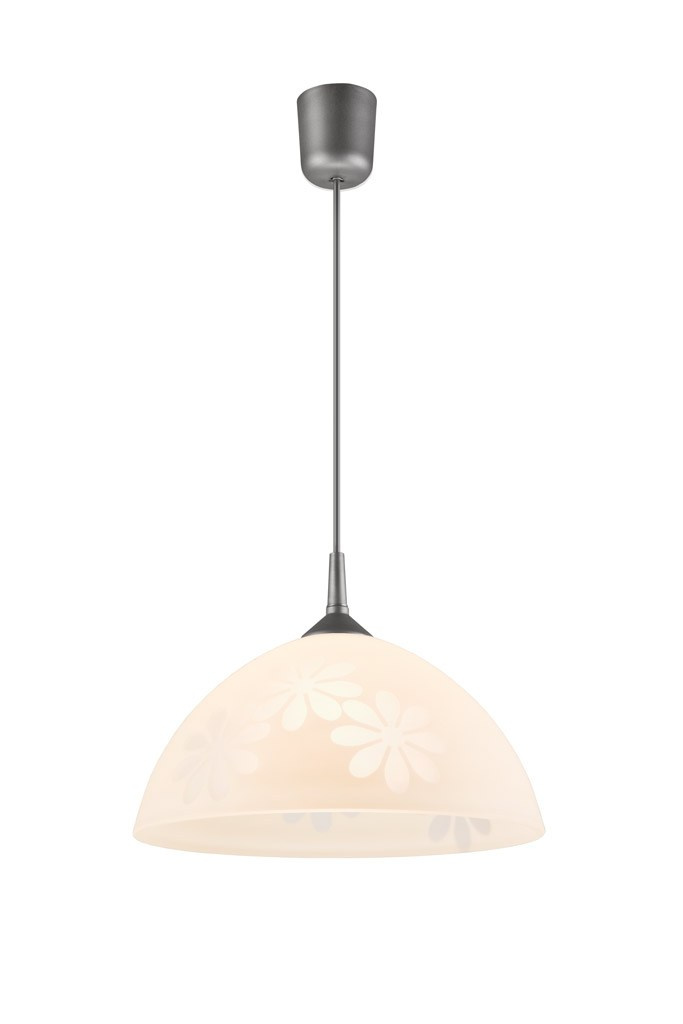 KWIATY lampa wisząca 1-punktowa kremowa KWIATY lampa wisząca 1-punktowa kremowa
