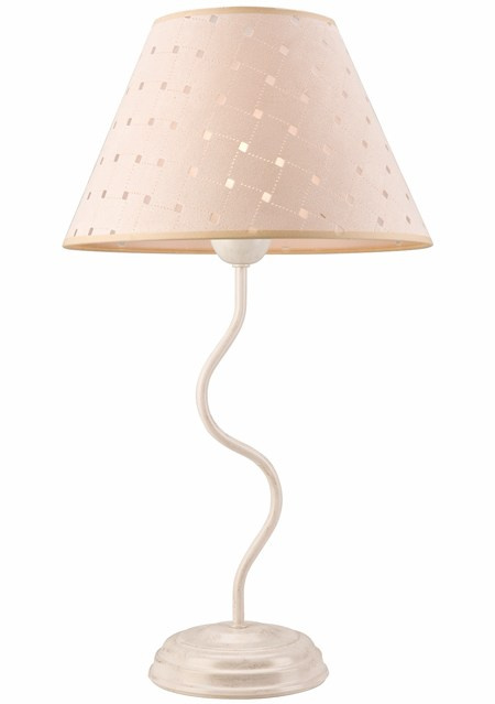 1 LAMPKA NOCNA FABRIZIO BIAŁA Z ABAŻUREM 1 LAMPKA NOCNA FABRIZIO BIAŁA Z ABAŻUREM