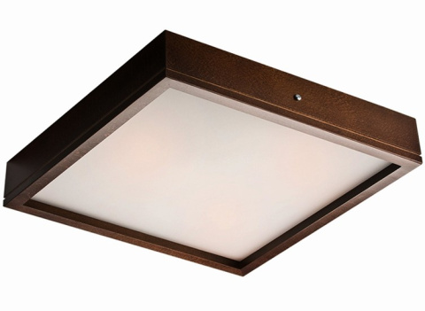 4 x E27 NOWOCZESNY PLAFON DREWNIANY AGATA KWADRAT 50 cm ORZECH 4 x E27 NOWOCZESNY PLAFON DREWNIANY AGATA KWADRAT 50 cm ORZECH