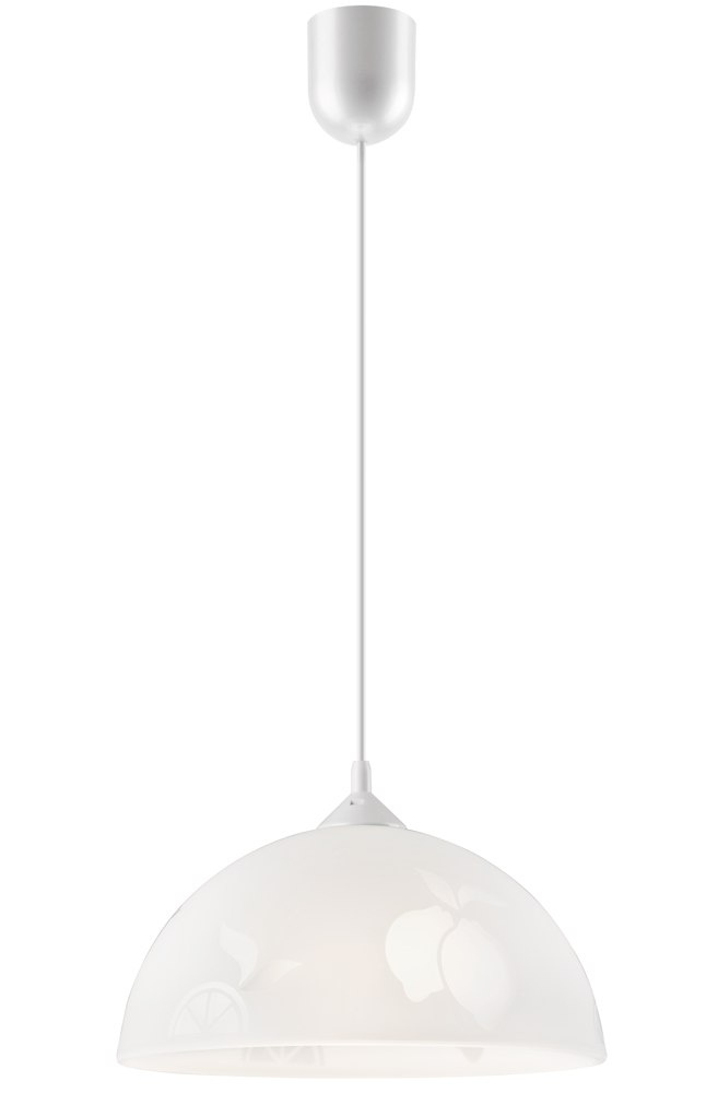 CYTRYNY lampa wisząca 1-punktowa biała CYTRYNY lampa wisząca 1-punktowa biała