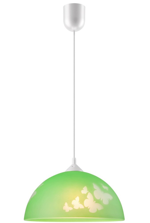 MOTYLE lampa wisząca 1-punktowa zielona MOTYLE lampa wisząca 1-punktowa zielona