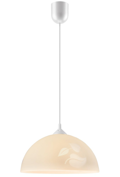 GARDEN lampa wisząca 1-punktowa kremowa GARDEN lampa wisząca 1-punktowa kremowa