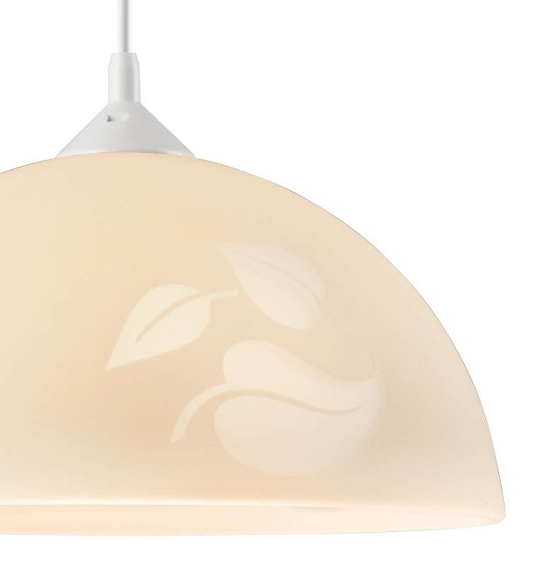 GARDEN lampa wisząca 1-punktowa kremowa GARDEN lampa wisząca 1-punktowa kremowa