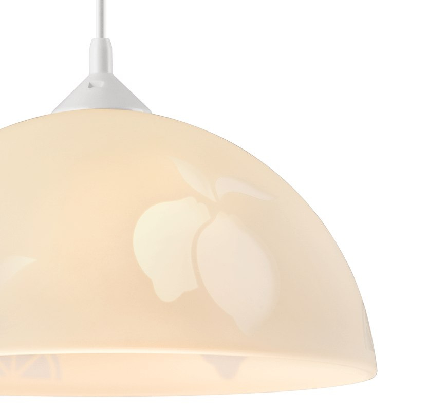 CYTRYNY lampa wisząca 1-punktowa kremowa CYTRYNY lampa wisząca 1-punktowa kremowa