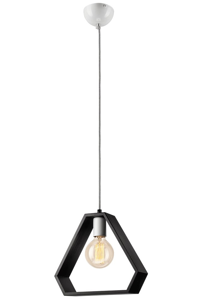 FRAME TRIPLE lampa wisząca - trójkąt wenge FRAME TRIPLE lampa wisząca - trójkąt wenge