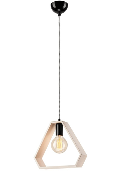 1 LAMPA POJEDYNCZA RAMKA TRÓJKĄT DREWNO SKANDI, LOFT BIAŁA 1 LAMPA POJEDYNCZA RAMKA TRÓJKĄT DREWNO SKANDI, LOFT BIAŁA