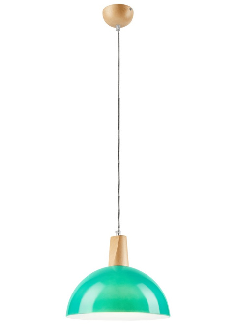 lampa wisząca 1-punktowa turkusowa lampa wisząca 1-punktowa turkusowa