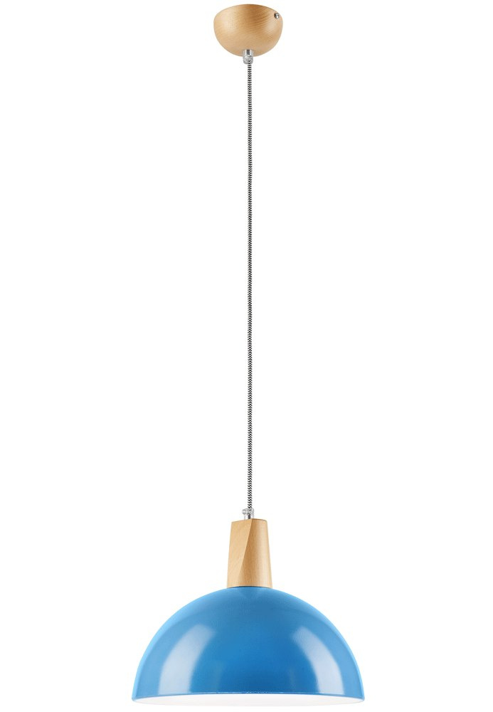 MATI lampa wisząca 1-punktowa niebieska MATI lampa wisząca 1-punktowa niebieska