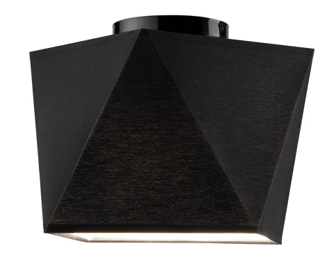 1 LAMPA SUFITOWA CARLA ABAŻUR DIAMENT LOFT, VINTAGE, GLAMOUR CZARNA 1 LAMPA SUFITOWA CARLA ABAŻUR DIAMENT LOFT, VINTAGE, GLAMOUR CZARNA