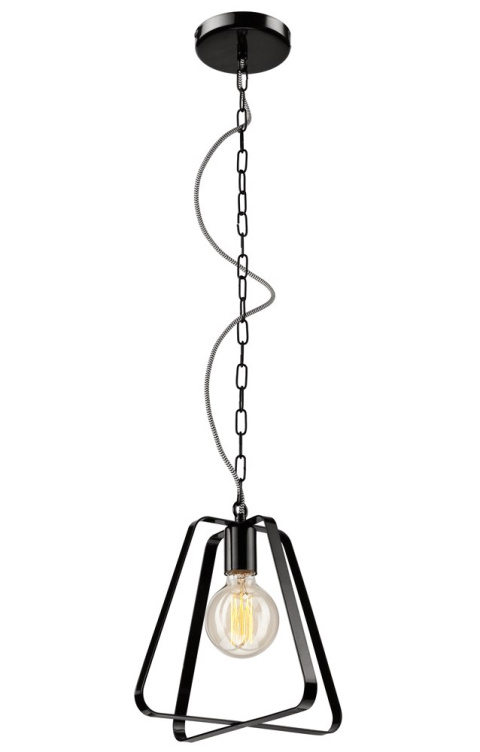 1 LAMPA WISZĄCA RICCARDO METAL LOFT, VINTAGE, INDUSTRIAL CZARNA 1 LAMPA WISZĄCA RICCARDO METAL LOFT, VINTAGE, INDUSTRIAL CZARNA