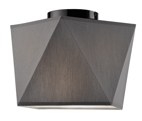 1 LAMPA SUFITOWA CARLA ABAŻUR DIAMENT LOFT, VINTAGE, GLAMOUR SZARA 1 LAMPA SUFITOWA CARLA ABAŻUR DIAMENT LOFT, VINTAGE, GLAMOUR SZARA