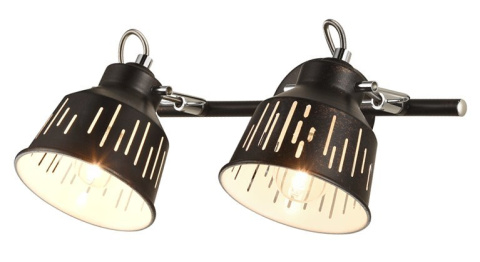 JACK lampa sufitowa 2-punktowa czarna/miedziana - spot JACK lampa sufitowa 2-punktowa czarna/miedziana - spot