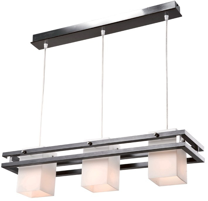 ALAN lampa wisząca 3-punktowa wenge ALAN lampa wisząca 3-punktowa wenge