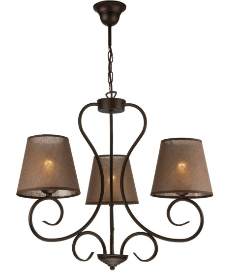 3 LAMPA WISZĄCA ŻYRANDOL LORENZO BRĄZ STRUKTURA 3 LAMPA WISZĄCA ŻYRANDOL LORENZO BRĄZ STRUKTURA