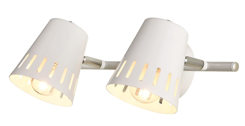 EMMA lampa sufitowa 2-punktowa biała - spot EMMA lampa sufitowa 2-punktowa biała - spot