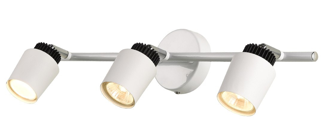 MEGAN lampa sufitowa 3-punktowa biała - spot MEGAN lampa sufitowa 3-punktowa biała - spot