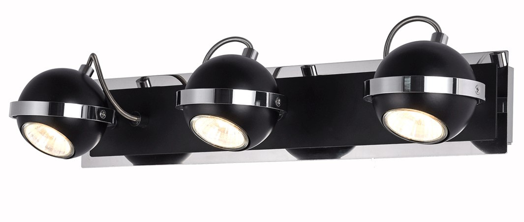 MARC lampa sufitowa 3-punktowa czarna - spot MARC lampa sufitowa 3-punktowa czarna - spot