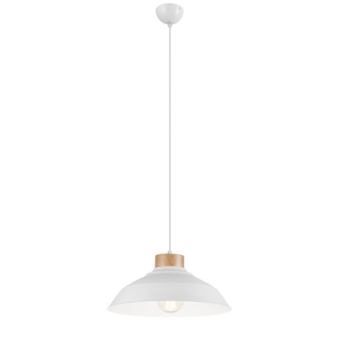 1 BIAŁA NOWOCZESNA LAMPA WISZĄCA LOFT NATURALNY BUK 1 BIAŁA NOWOCZESNA LAMPA WISZĄCA LOFT NATURALNY BUK