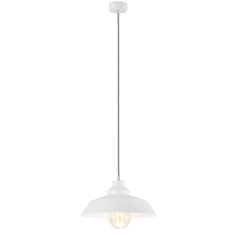 M.9 lampa wisząca 1-punktowa biała zig-zag M.9 lampa wisząca 1-punktowa biała zig-zag