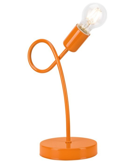 1 POMARAŃCZOWA NOWOCZESNA LAMPKA NOCNA SUPEŁEK EDISON CAMILLA LOFT 1 POMARAŃCZOWA NOWOCZESNA LAMPKA NOCNA SUPEŁEK EDISON CAMILLA LOFT