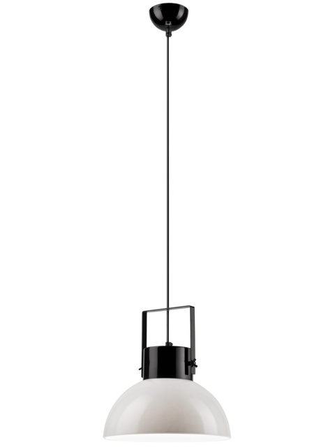 1 LAMPA POJEDYNCZA SZKŁO / METAL LOFT, INDUSTRIAL CZARNO-BIAŁA 1 LAMPA POJEDYNCZA SZKŁO / METAL LOFT, INDUSTRIAL CZARNO-BIAŁA