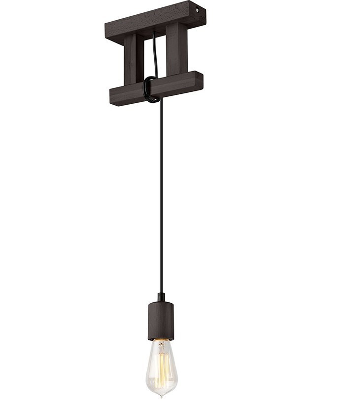 LEON lampa wisząca 1-punktowa wenge LEON lampa wisząca 1-punktowa wenge