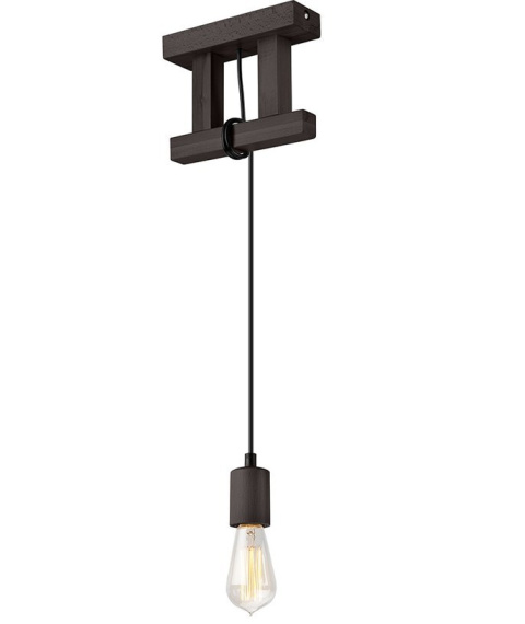 LEON lampa wisząca 1-punktowa wenge LEON lampa wisząca 1-punktowa wenge