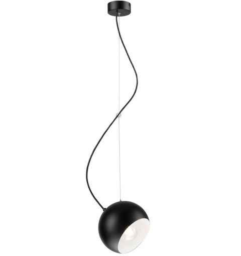 INEZ lampa wisząca 1-punktowa czarna INEZ lampa wisząca 1-punktowa czarna