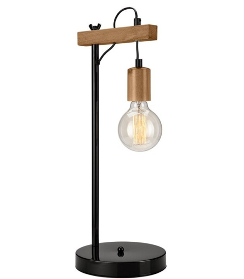 LEON lampa stołowa drewno oliwka LEON lampa stołowa drewno oliwka