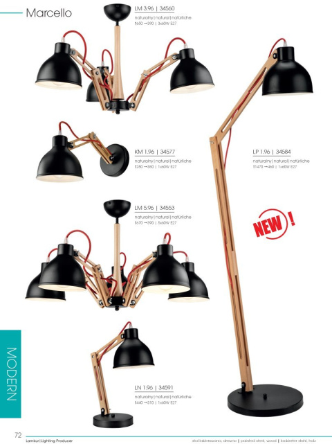 1 NOWOCZESNA CZARNA LAMPA PODŁOGOWA MARCELLO DREWNO BUK / LOFT SKANDI 1 NOWOCZESNA CZARNA LAMPA PODŁOGOWA MARCELLO DREWNO BUK / LOFT SKANDI