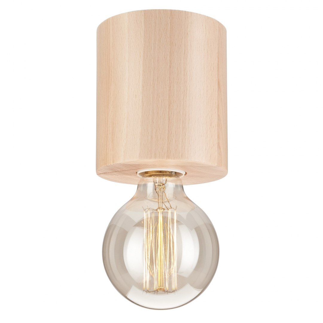 LEO lampa sufitowa punktowa naturalny buk LEO lampa sufitowa punktowa naturalny buk