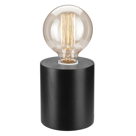 LEO lampka nocna walec wenge LEO lampka nocna walec wenge