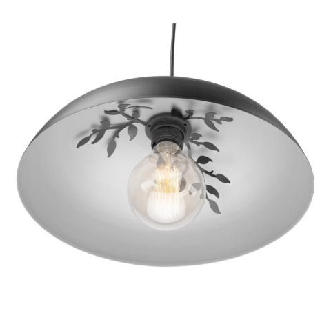 1 NOWOCZESNA LAMPA METALOWA EVA CZARNA / SREBRNA 1 NOWOCZESNA LAMPA METALOWA EVA CZARNA / SREBRNA
