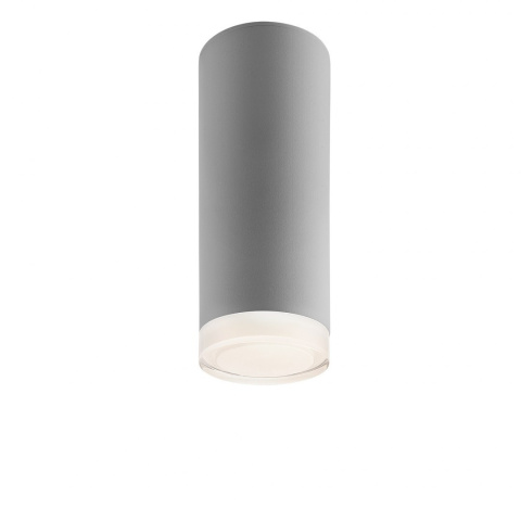 1 NOWOCZESNA LAMPA SUFITOWA PLAFON - SREBRNA TUBA FELIX 16,5 CM 1 NOWOCZESNA LAMPA SUFITOWA PLAFON - SREBRNA TUBA FELIX 16,5 CM