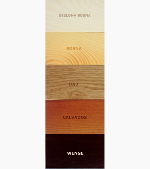 EVELINA plafon drewniany 2-punktowy 38 cm wenge EVELINA plafon drewniany 2-punktowy 38 cm wenge