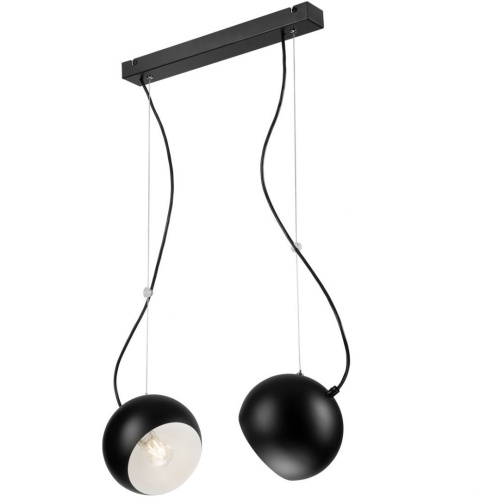 2 NOWOCZESNA LAMPA WISZĄCA INEZ LISTWA LOFT CZARNA 2 NOWOCZESNA LAMPA WISZĄCA INEZ LISTWA LOFT CZARNA