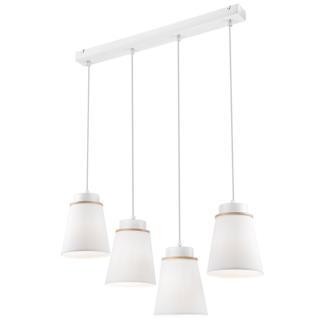AGUSTINO lampa wisząca 4-punktowa biała AGUSTINO lampa wisząca 4-punktowa biała