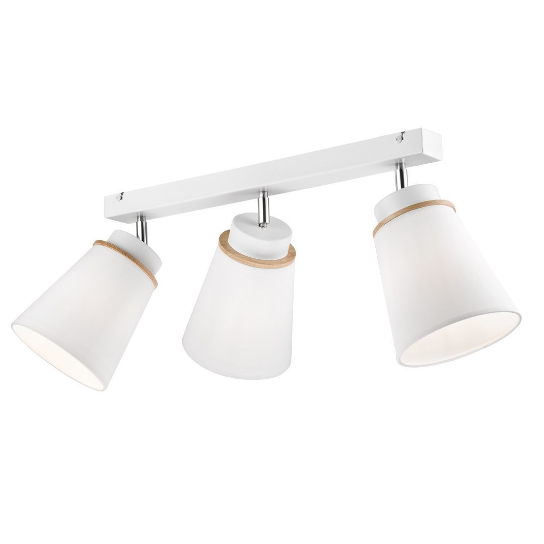 AGUSTINO lampa sufitowa 3-punktowa biała - spot AGUSTINO lampa sufitowa 3-punktowa biała - spot