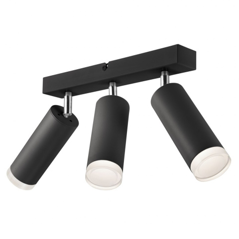 FELIX lampa sufitowa 3-punktowa czarna - spot FELIX lampa sufitowa 3-punktowa czarna - spot