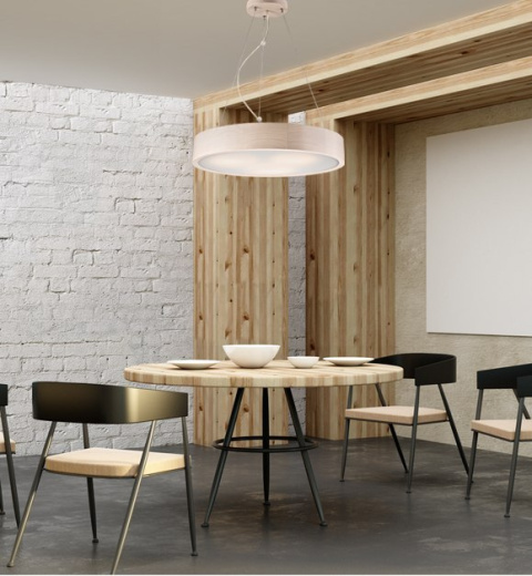 3 x E27 LAMPA WISZĄCA RING 47 cm DREWNO SKANDI, LOFT BIAŁA SOSNA 3 x E27 LAMPA WISZĄCA RING 47 cm DREWNO SKANDI, LOFT BIAŁA SOSNA