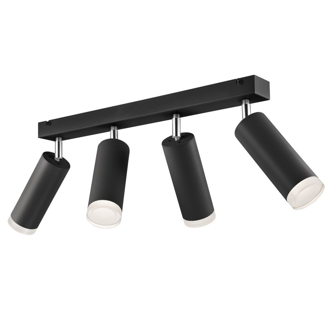 FELIX lampa sufitowa 4-punktowa czarna - spot FELIX lampa sufitowa 4-punktowa czarna - spot