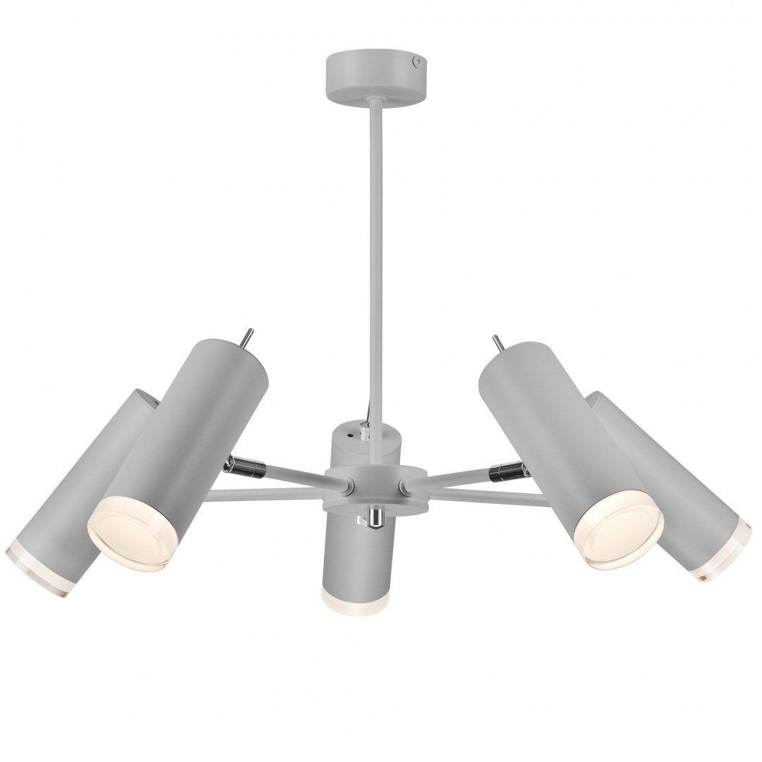 MADISON lampa sufitowa 5-punktowa srebrna MADISON lampa sufitowa 5-punktowa srebrna