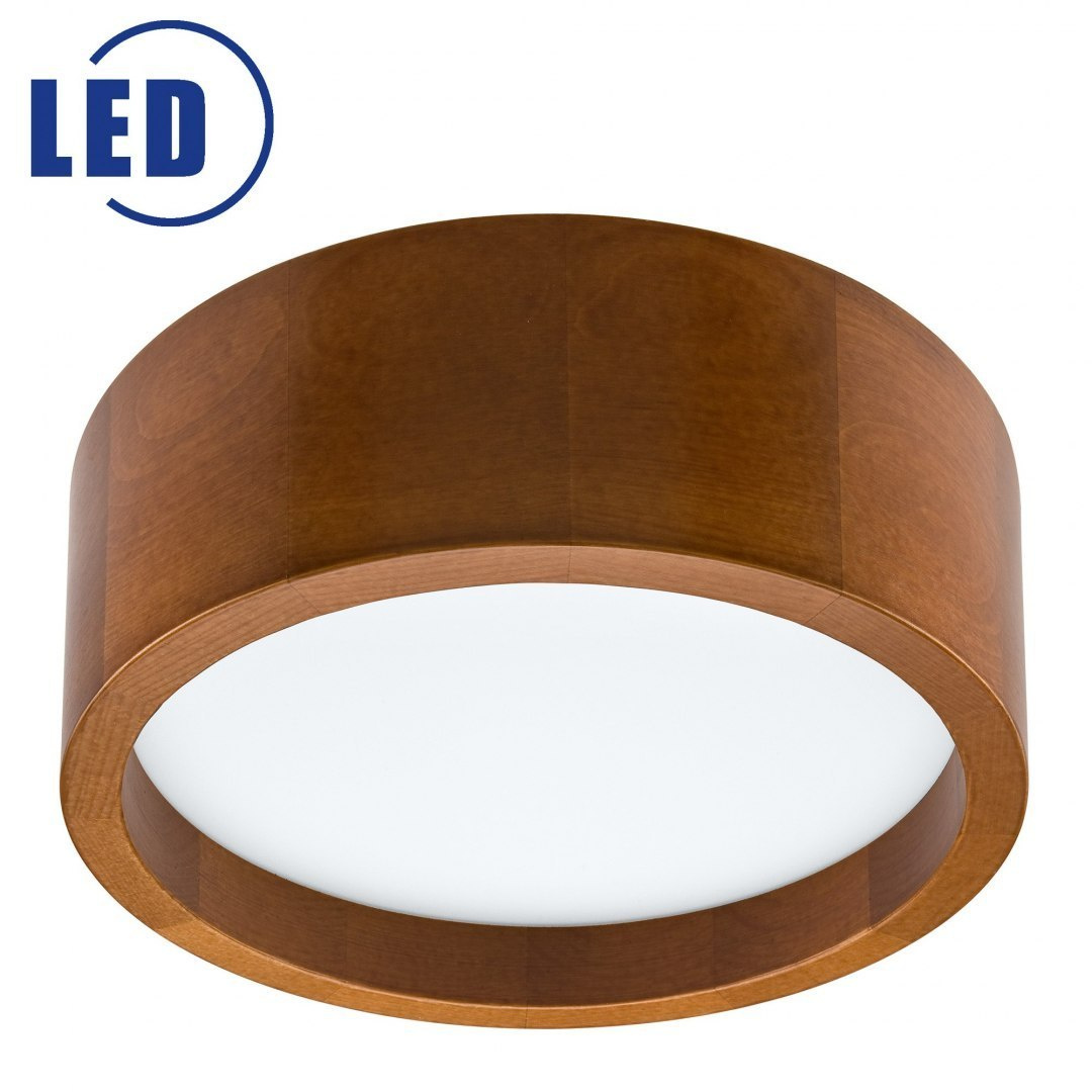 VENUS plafon LED 21W drewniany 27 cm calvados VENUS plafon LED 21W drewniany 27 cm calvados