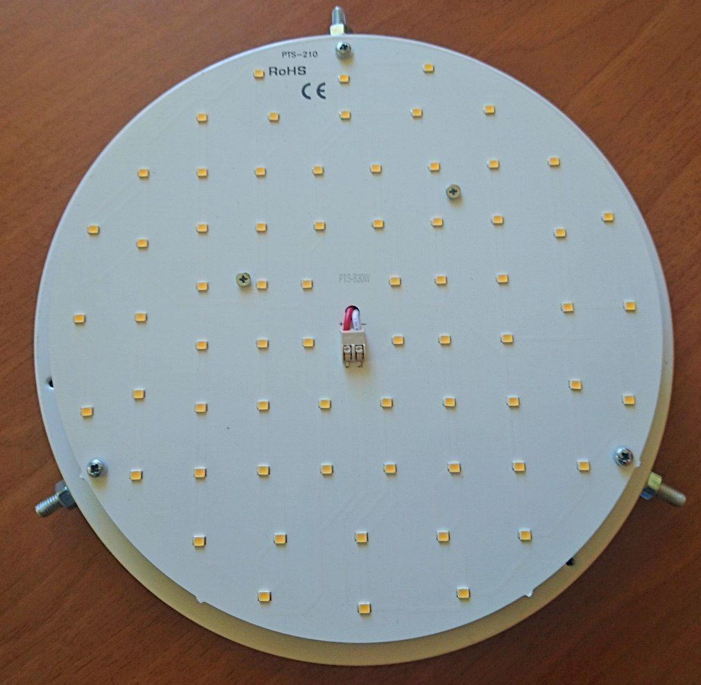 VENUS plafon LED 21W drewniany 27 cm calvados VENUS plafon LED 21W drewniany 27 cm calvados