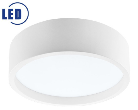 VENUS plafon LED 35W drewniany 37 cm biały VENUS plafon LED 35W drewniany 37 cm biały